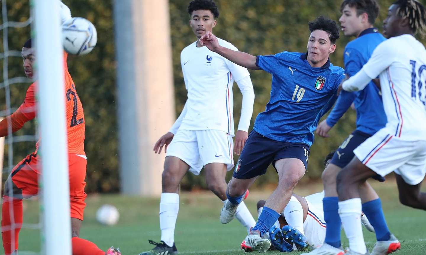 Italia, Under 17: tris alla Francia di Zidane jr