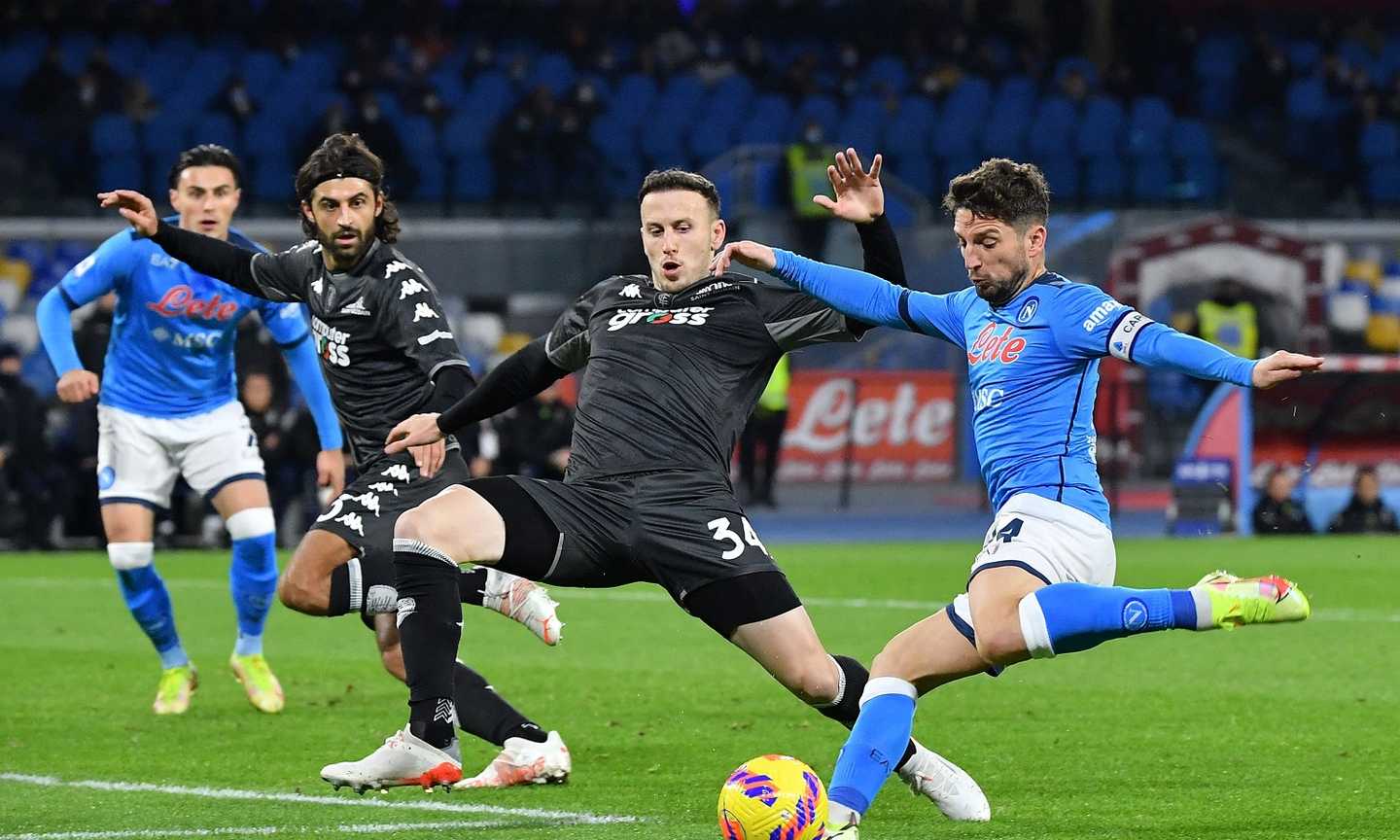 Napoli-Empoli 0-1: il tabellino