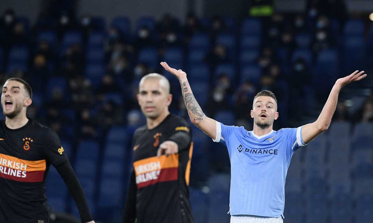 Lazio-Galatasaray 0-0: il tabellino 