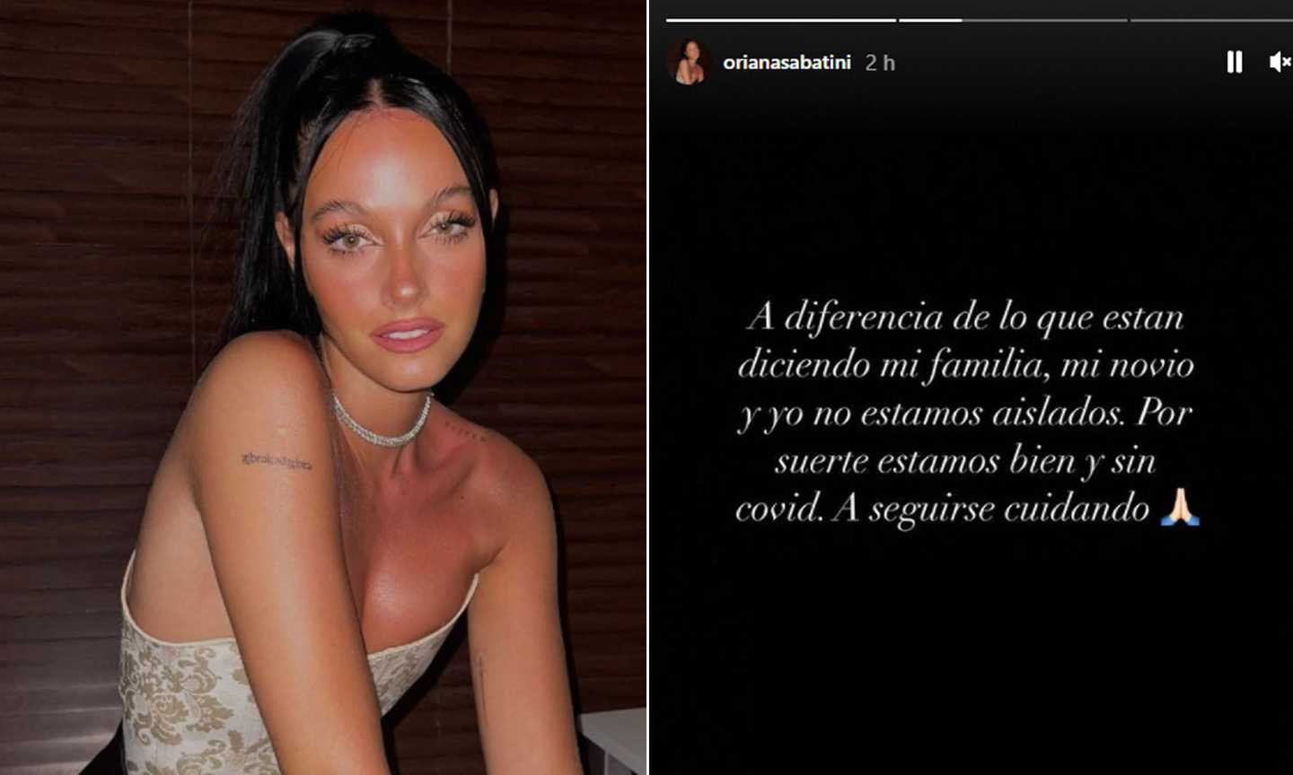 Oriana smentisce le voci: 'Io e Dybala non abbiamo il Covid e non siamo in isolamento' FOTO