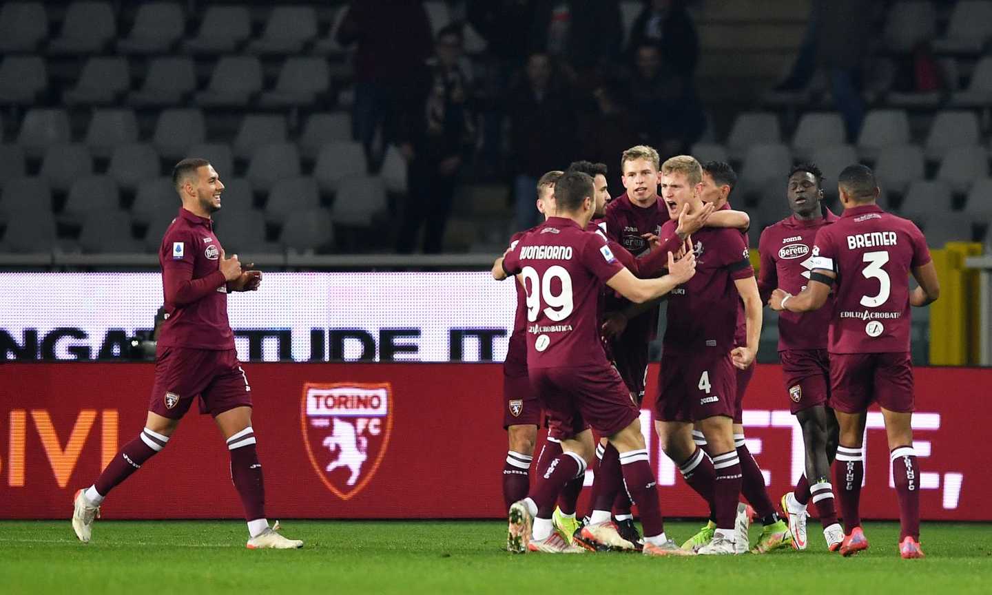 Torino, tamponi per tutta la squadra