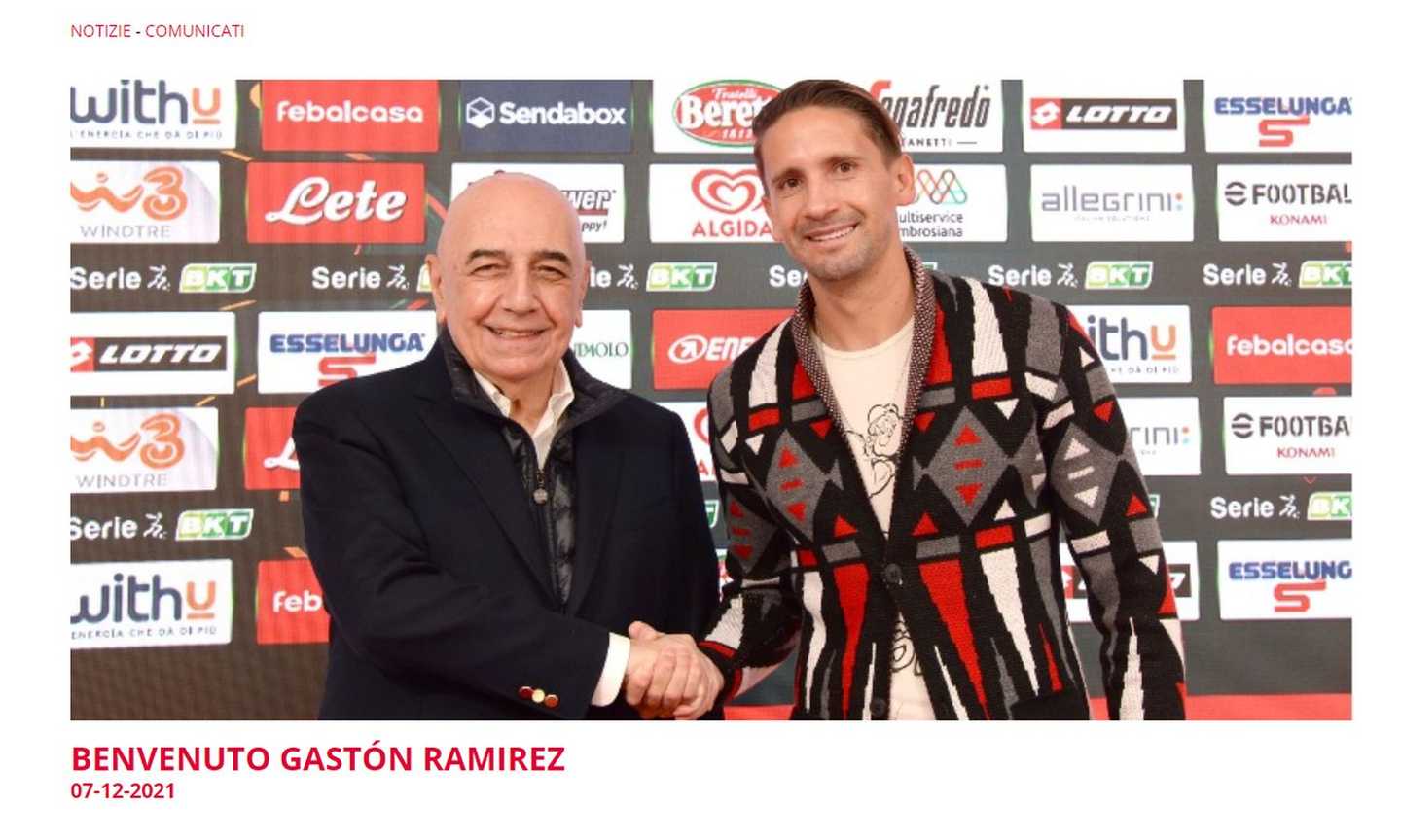 Monza, UFFICIALE: colpo Gaston Ramirez