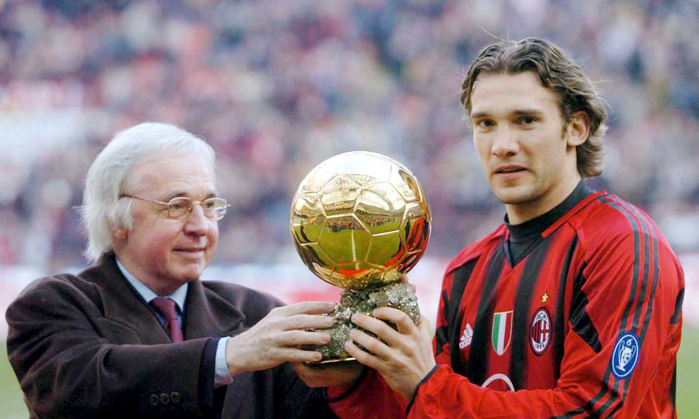 Milan, 17 anni fa il Pallone d'Oro a Shevchenko: il ricordo 