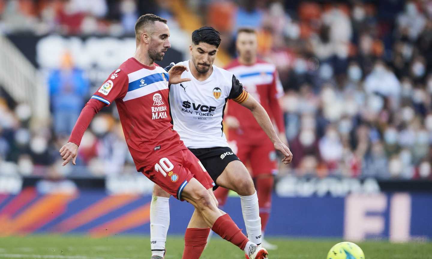 Liga: Valencia-Espanyol 1-2