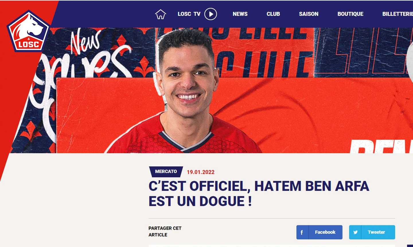 Lille, UFFICIALE: ha firmato Ben Arfa