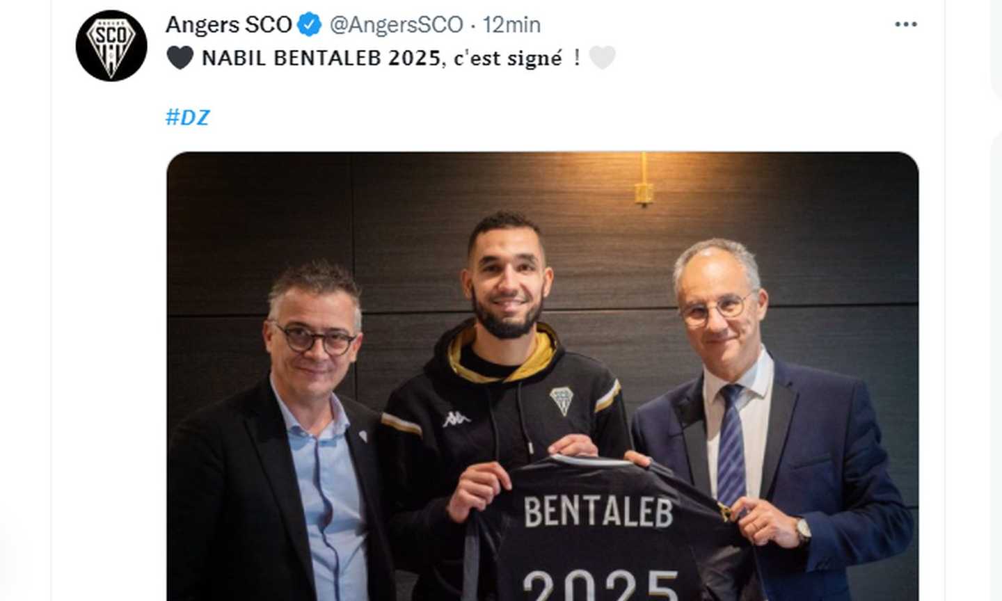 Angers, UFFICIALE: colpo Bentaleb, ha firmato fino al 2025