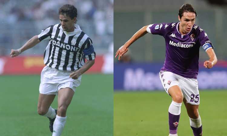 Da Baggio a Chiesa: tutti i 'traditori' della Fiorentina. Ora la Juve aspetta Vlahovic