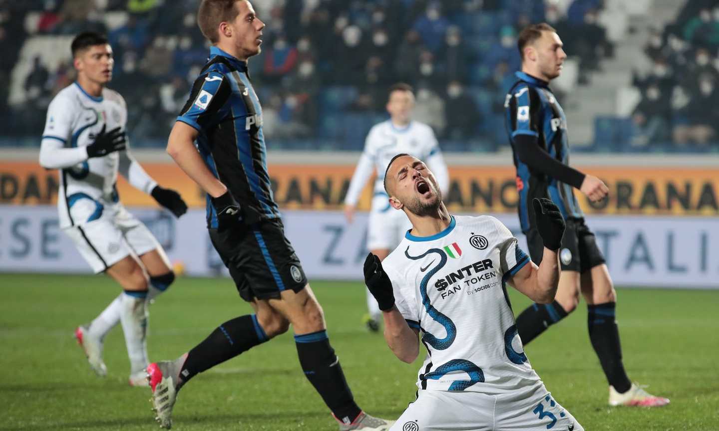 L'Atalanta ferma l'attacco e una striscia record dell'Inter