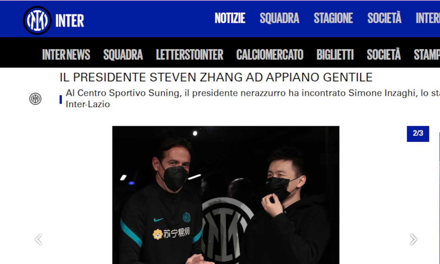 Inter, Inzaghi è il nuovo comandante. Zhang entusiasta, vuole blindarlo: i dettagli