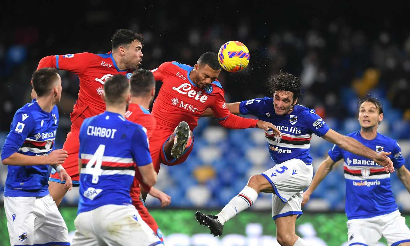 Napoli-Sampdoria 1-0: il tabellino