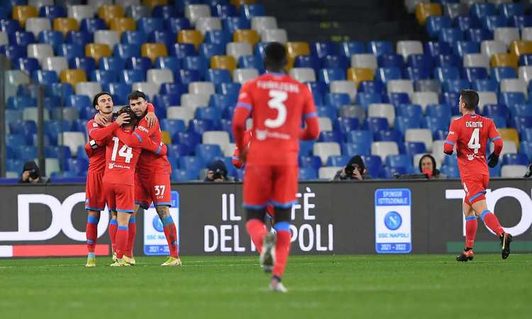 Napoli, le pagelle di CM: si salva Mertens, Petagna illude, ma i rossi di Lozano e Fabian valgono il ko azzurro