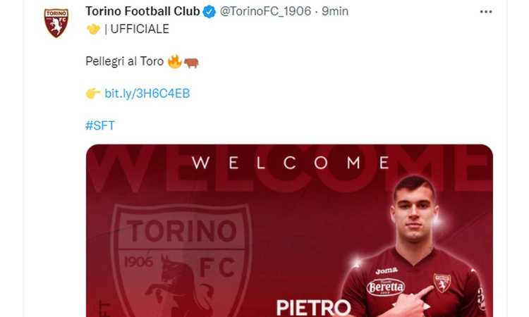 Torino, nuovo infortunio per Pellegri