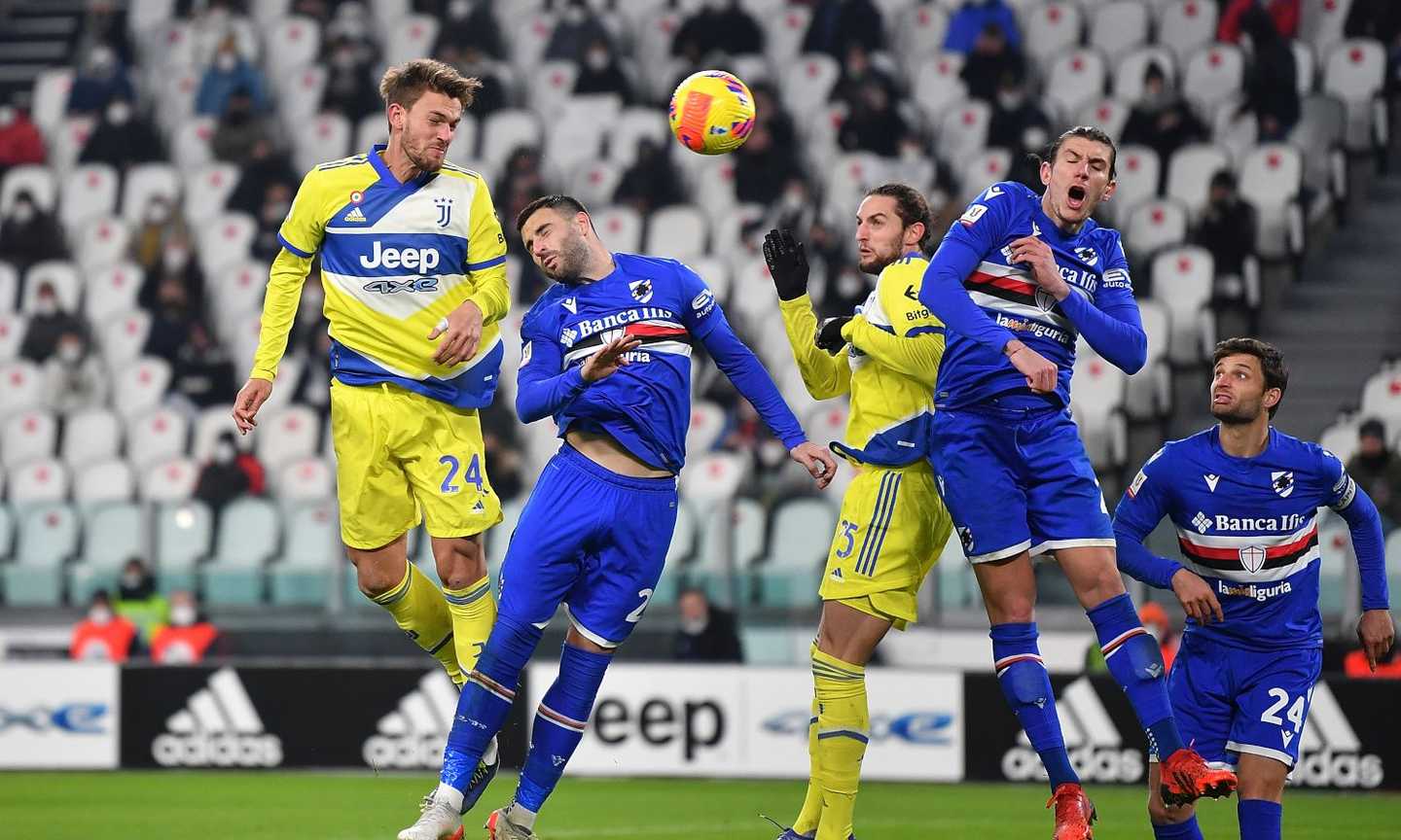 Juve ai quarti di Coppa Italia: 4-1 alla Sampdoria