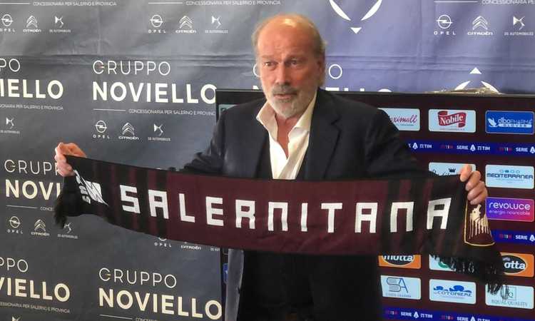 Salernitana, Sabatini: 'Resto anche in caso di Serie B'