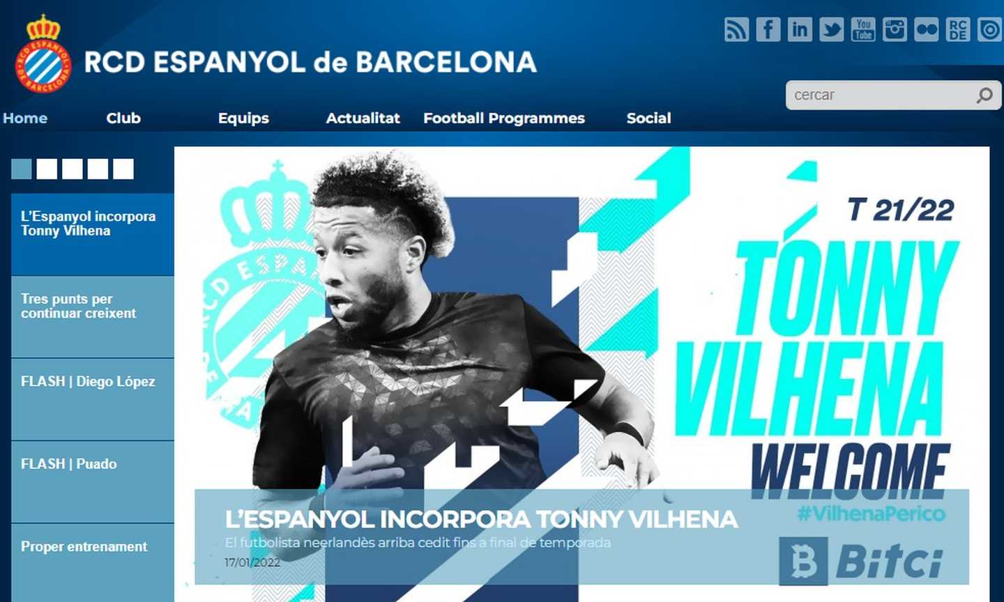 Espanyol, UFFICIALE: colpo Vilhena, ex obiettivo dell'Inter