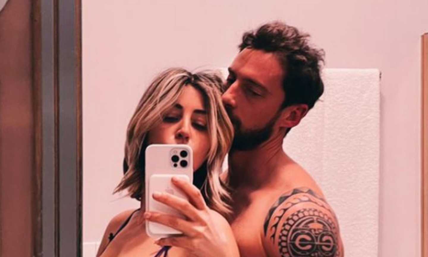 Marchisio e la moglie Roberta, 'chimica artistica' in lingerie CHE FOTO! 