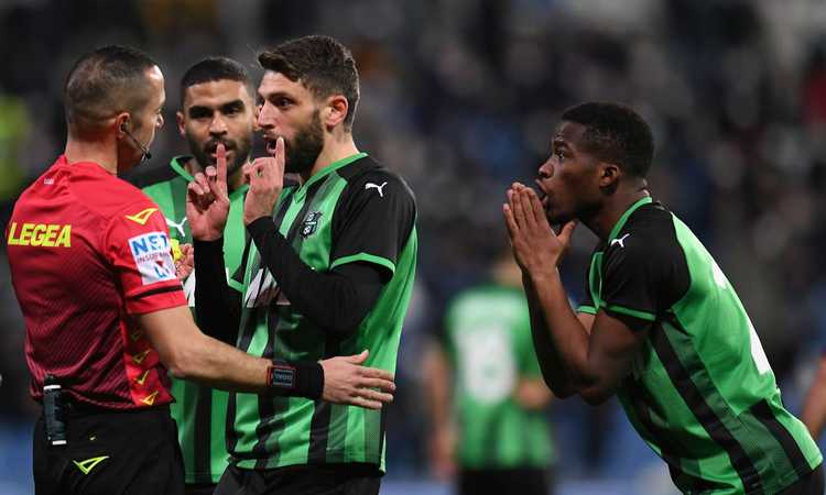 Sassuolo-Roma, rivivi la MOVIOLA: buono il gol di Cristante, rigore ed espulsione ok per Guida