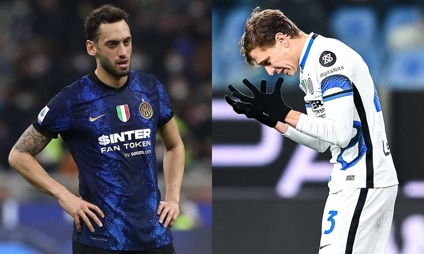 Inter, il centrocampo è crollato da inizio 2022: da Barella a Calhanoglu, si crea e incide meno in zona gol