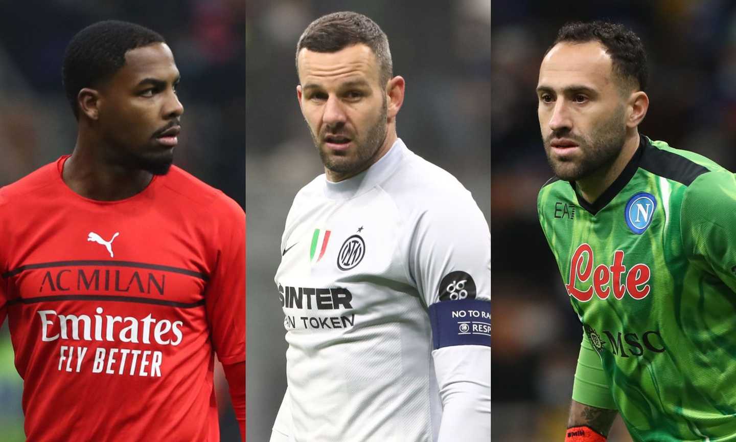 L’effetto portieri sulla lotta scudetto: Maignan, Handanovic e Ospina, la settimana dei disastri