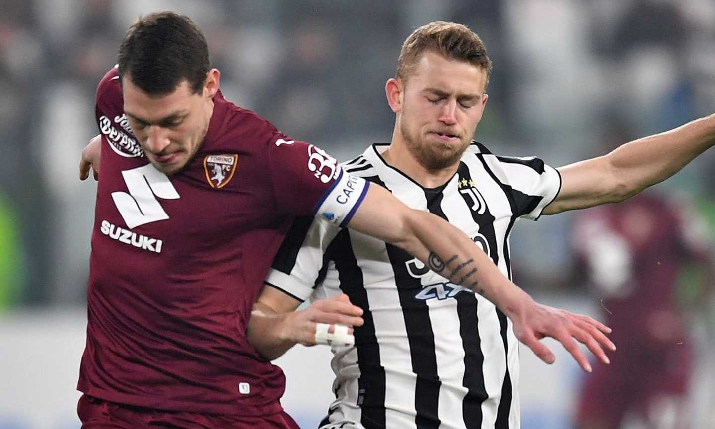 Belotti risponde a De Ligt: il Torino frena la Juve, 1-1 allo Stadium