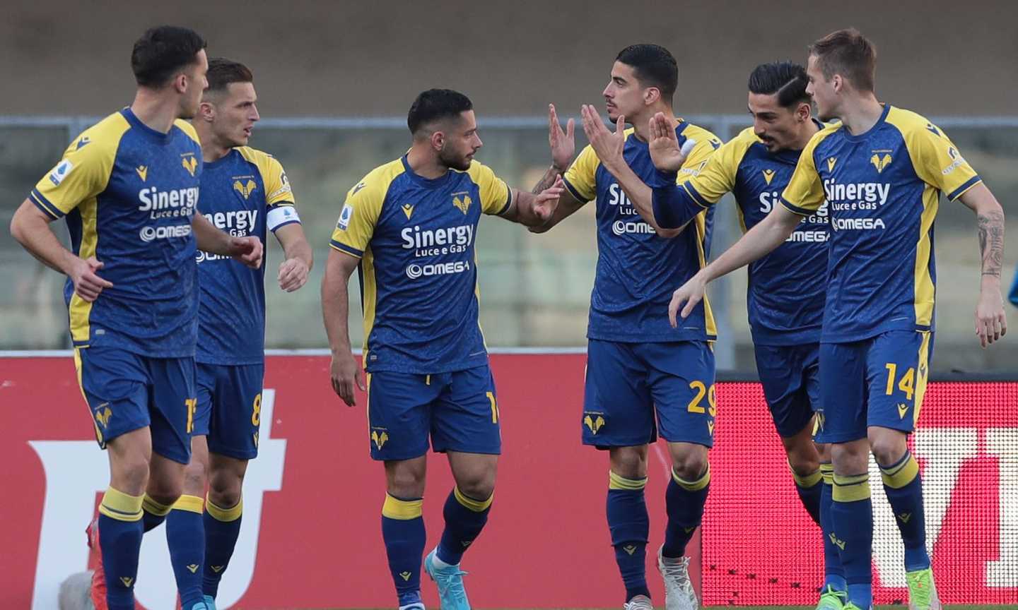 Serie A: poker Verona all'Udinese. Pavoletti salva il Cagliari, 1-1 a Empoli. Genoa-Salernitana 1-1