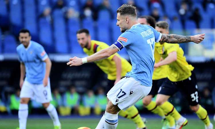 Lazio-Bologna 2-1: il tabellino