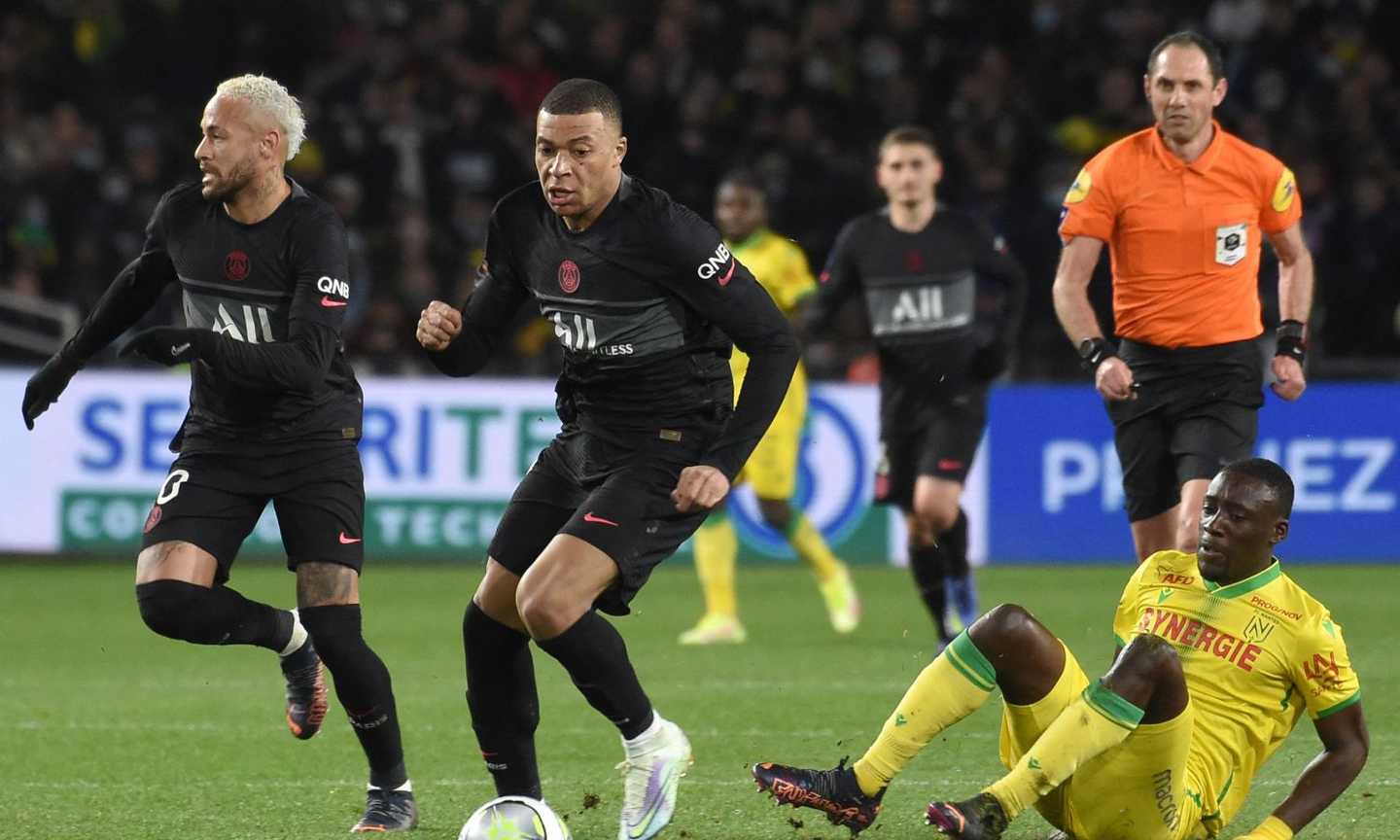 Ligue 1: passo falso Psg, perde 3-1 contro il Nantes