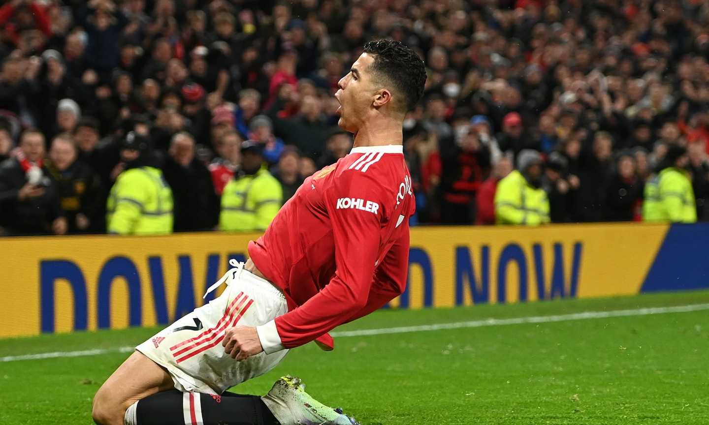 Manchester United, lo sfogo di Ronaldo dopo il gol 