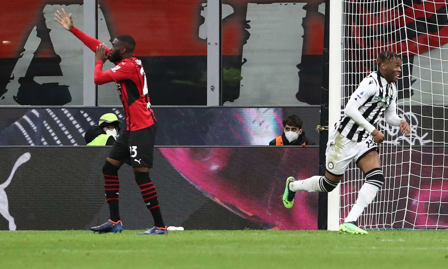 Milan-Udinese, la MOVIOLA: proteste sul gol di Udogie per un tocco con il braccio. Beto chiede un rigore