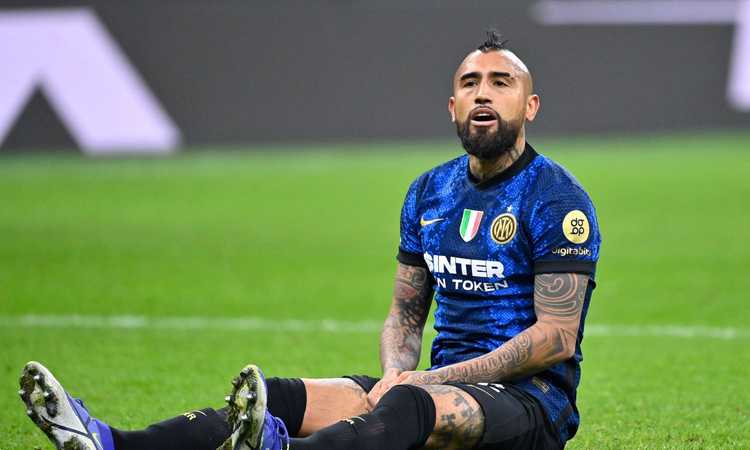 Inter, 4 club su Vidal