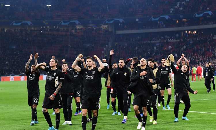 Un errore del futuro interista Onana elimina l'Ajax dalla Champions: 1-0 del Benfica con Nunez e quarti raggiunti