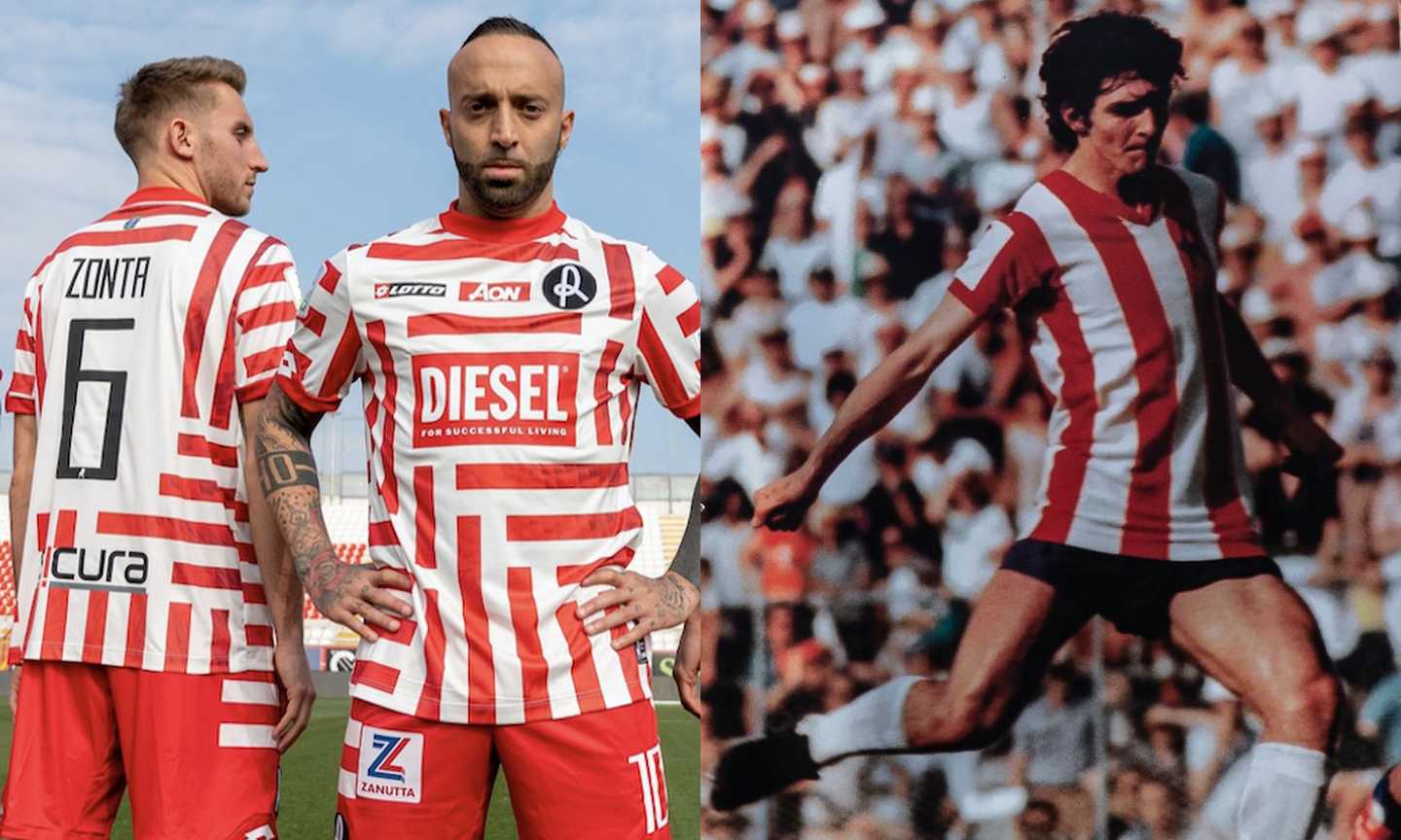 Maglia Icon del Vicenza, Renzo Rosso ha già vinto. E Juve, Inter e Milan hanno fatto peggio...