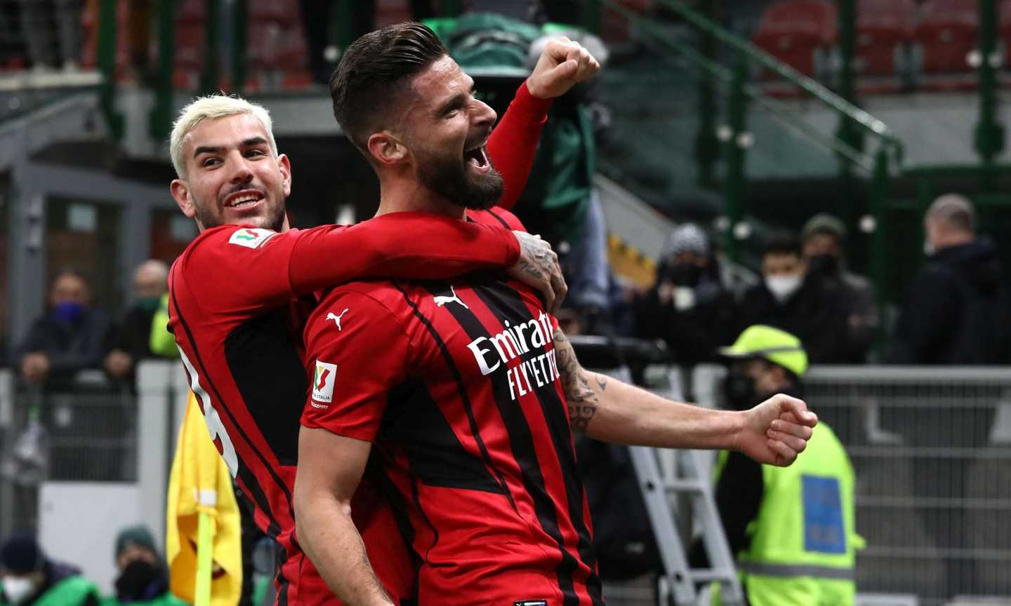 Milan, dalla Francia gli amuleti per lo sprint finale: l’asse Theo-Giroud funziona ovunque… e porta bene