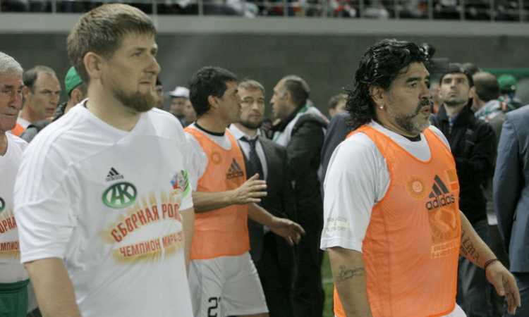 La sfida al 'Diez' Maradona, l'amicizia con Gullit e la presidenza dell'Akhmat: Kadryov, il 'macellaio ceceno' filo-Putin