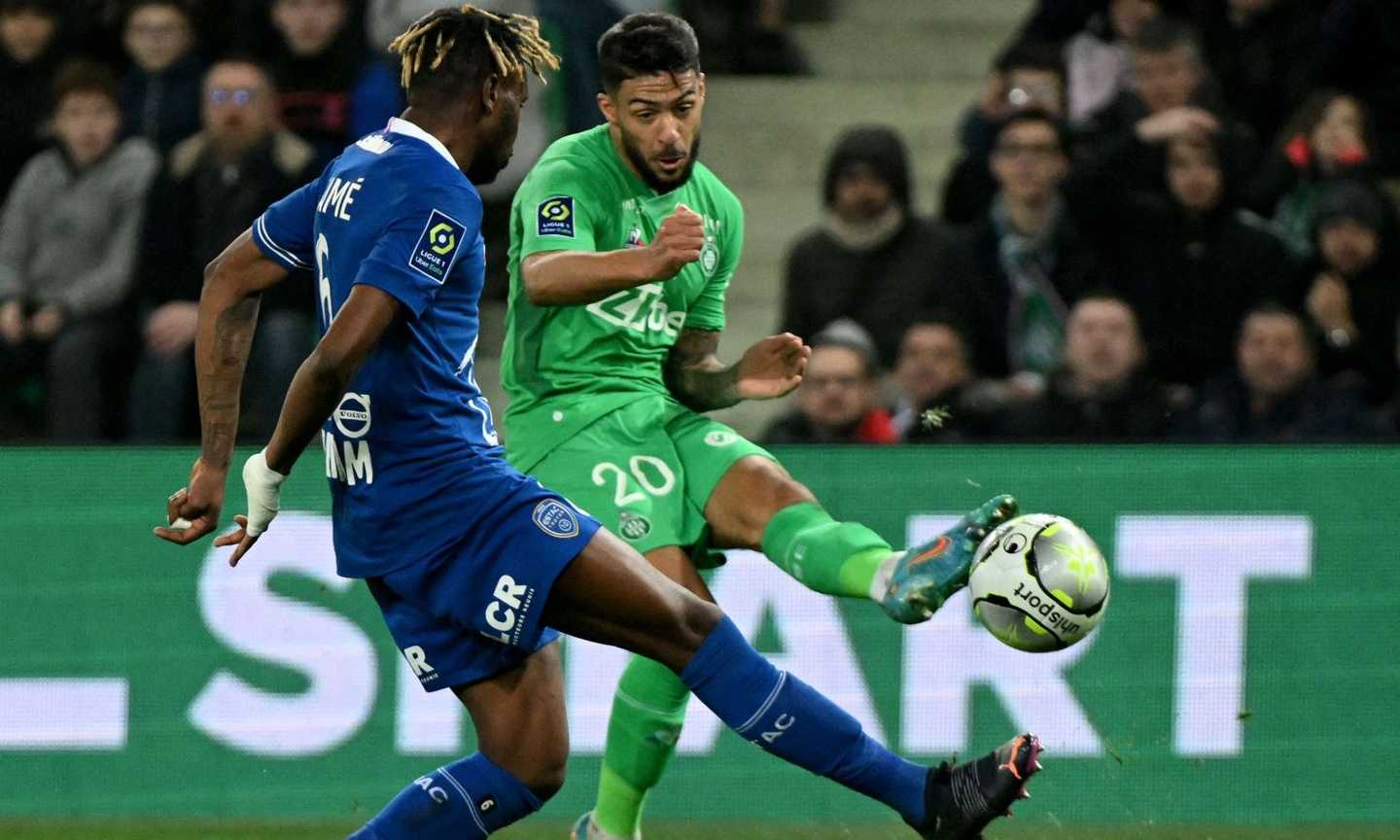 Ligue 1, St, Etienne-Troyes 1-1