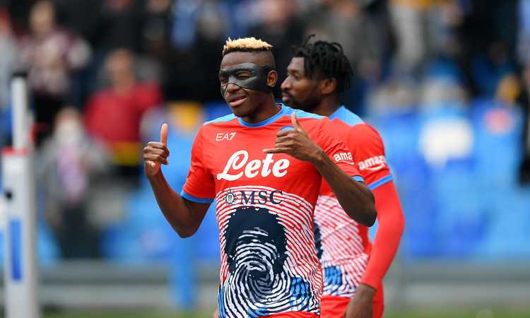 Napoli, segnali positivi per la permanenza di Osimhen: l'Arsenal guarda altrove e c'è il fattore tempo