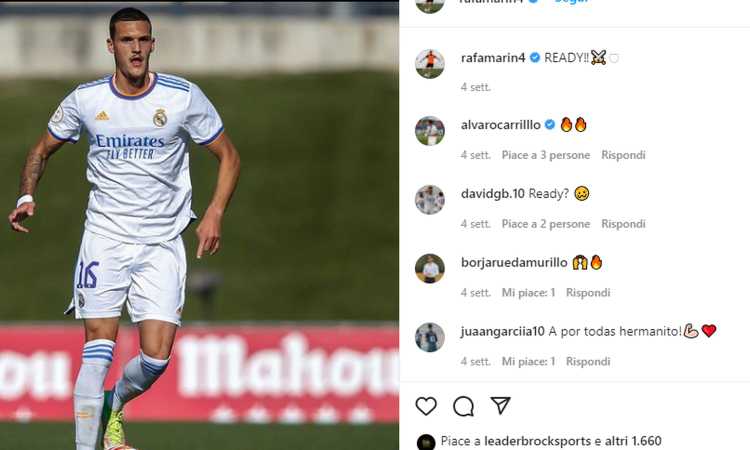 Il Lipsia vuol pescare nella cantera del Real: occhi su Rafa Marin