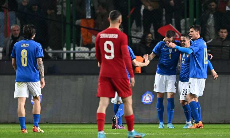 Italy, two certainties from the useless Turkish night: Raspadori immediately and an extra Tonali.  He had played in the place of Barella … |  First page