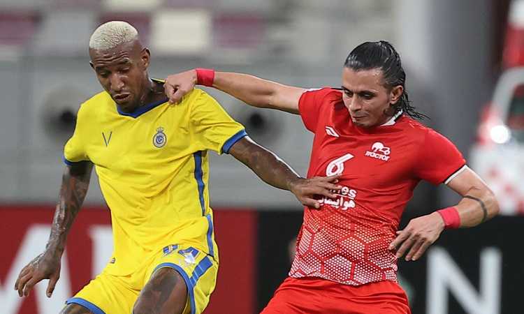 Che risate all'Al-Nassr: il figlio di Talisca imita Ronaldo, lui se la ride VIDEO