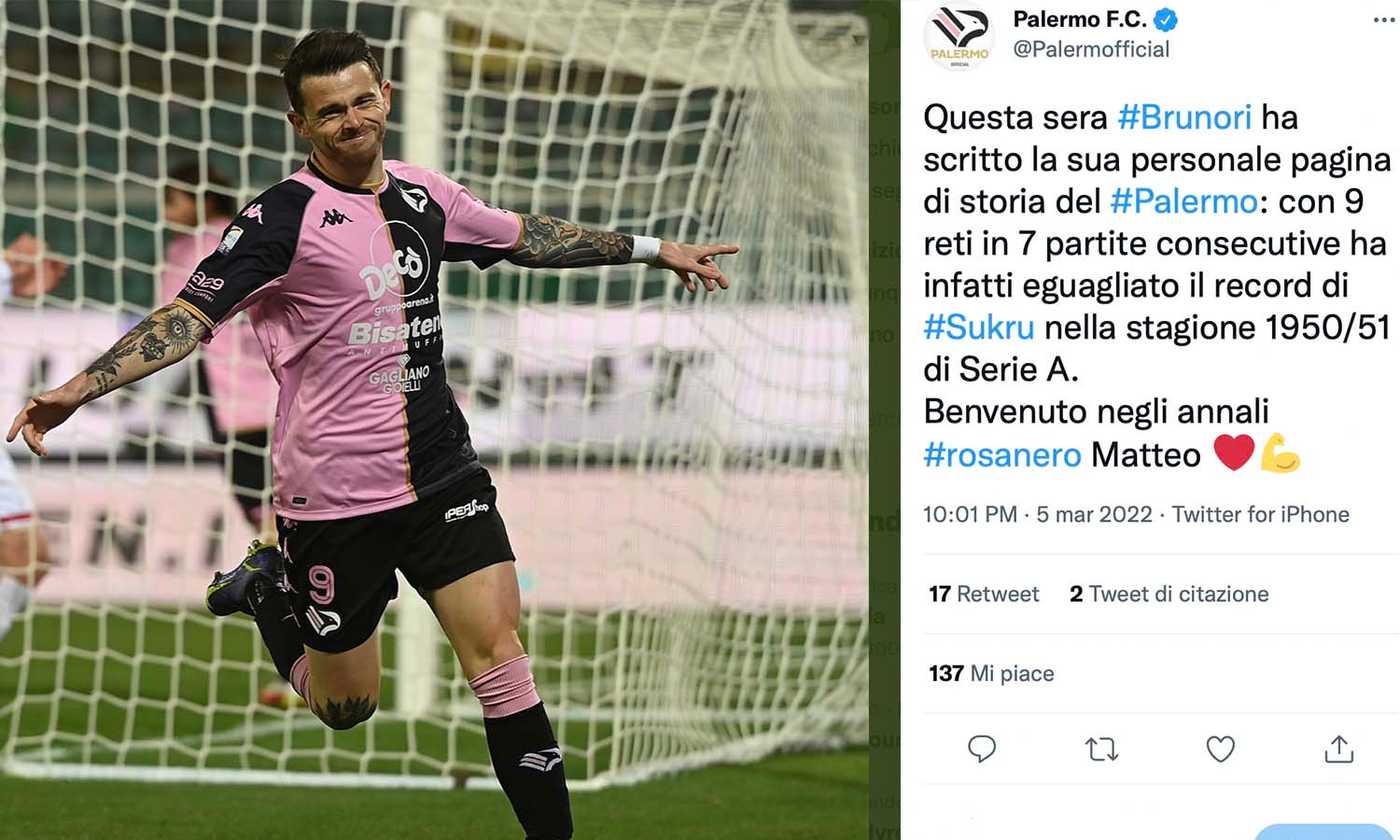 MATTEO BRUNORI IS A PALERMO FC PLAYER - Palermo F.C.