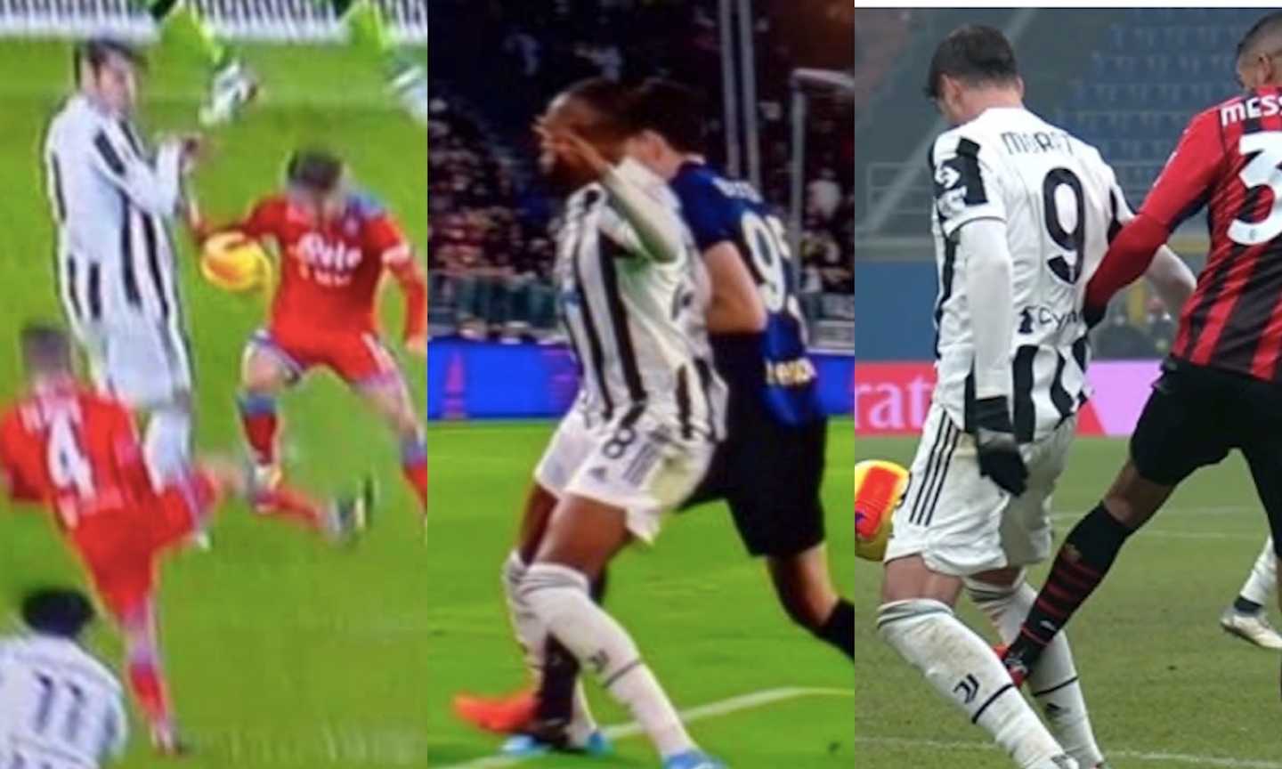 La Juve si lamenta: i tre episodi arbitrali che riscrivono la classifica. Ma le colpe sono altre, e sono dei bianconeri  