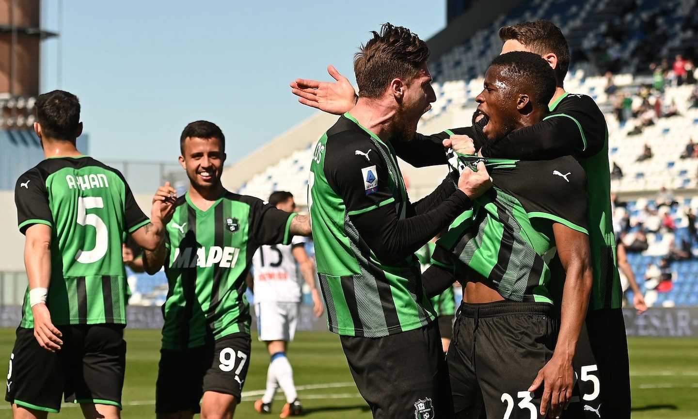 Serie A: il Sassuolo batte l'Atalanta, per l'Udinese colpo salvezza a Venezia 