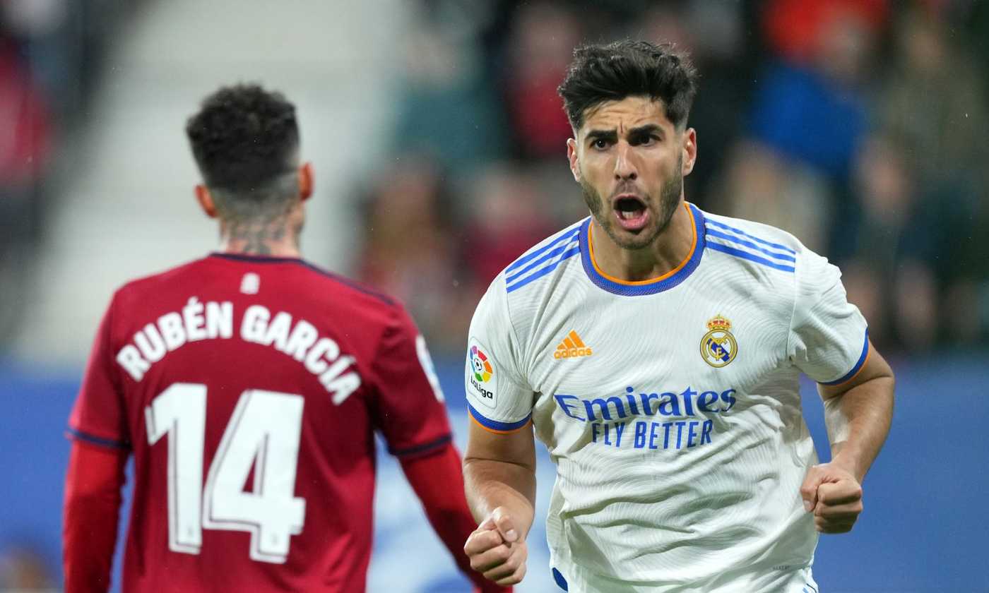 Real Madrid, Asensio resta in bilico