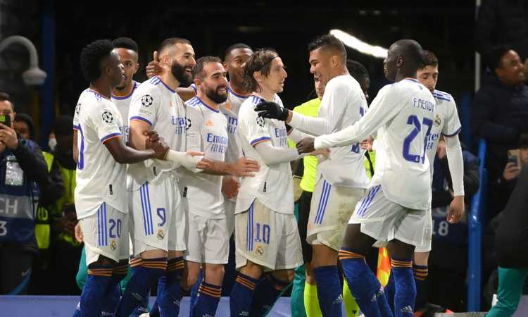 Benzema, ännu ett skarpt hattrick: Chelsea-Real Madrid 1-3 och Ancelotti se semifinal |  Champions League