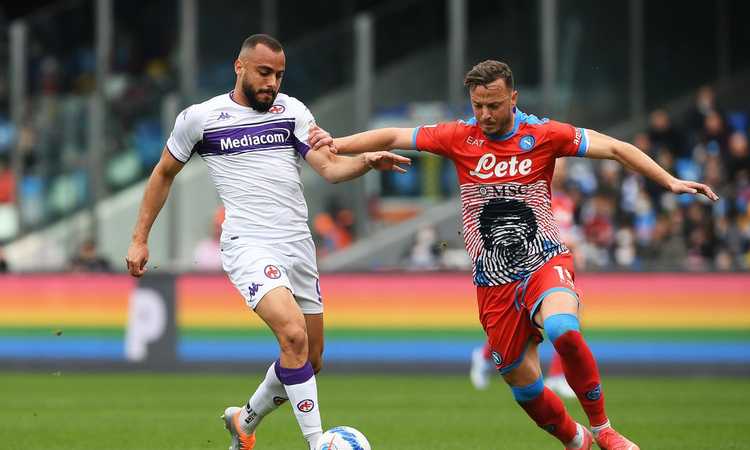 Napoli-Fiorentina 2-3: il tabellino