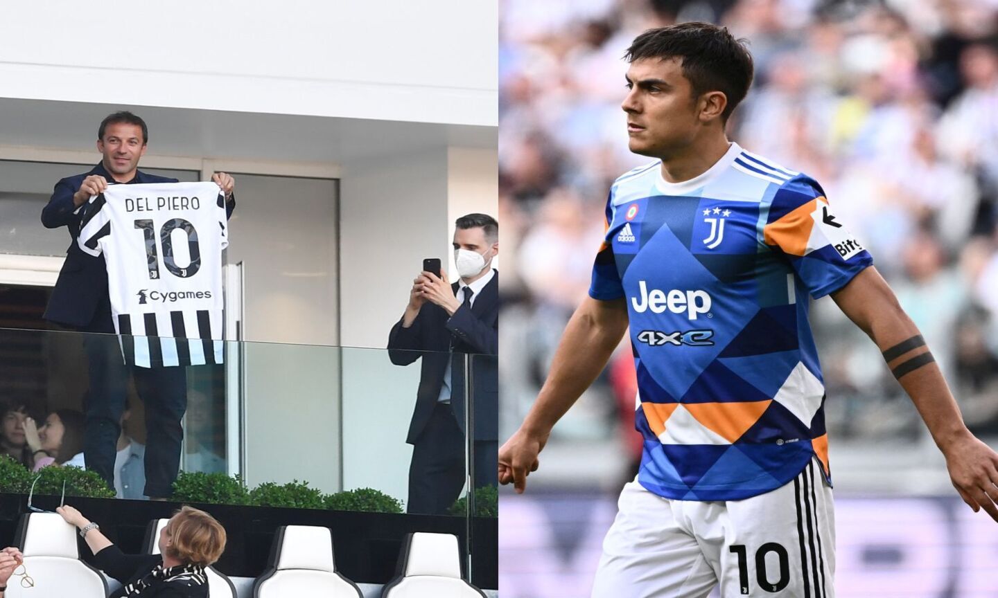 Il 10 torna, un 10 corre via: i tifosi della Juve sognano Del Piero e hanno già perso Dybala