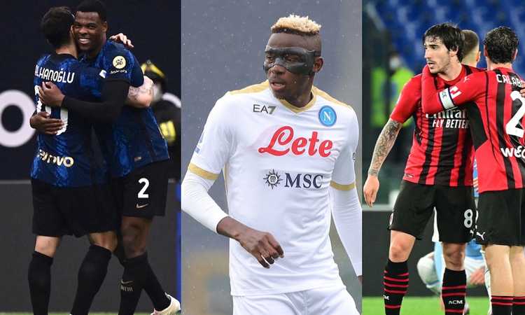 SONDAGGIO: il Milan passa in casa della Lazio e risponde all'Inter, Napoli ko a Empoli. Chi vince lo scudetto? VOTA