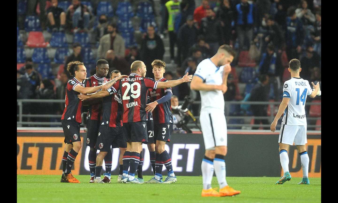 Bologna-Inter 2-1: diamo i numeri VIDEO