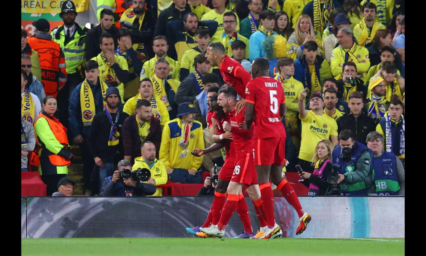 Champions League: Villarreal-Liverpool in chiaro su Mediaset