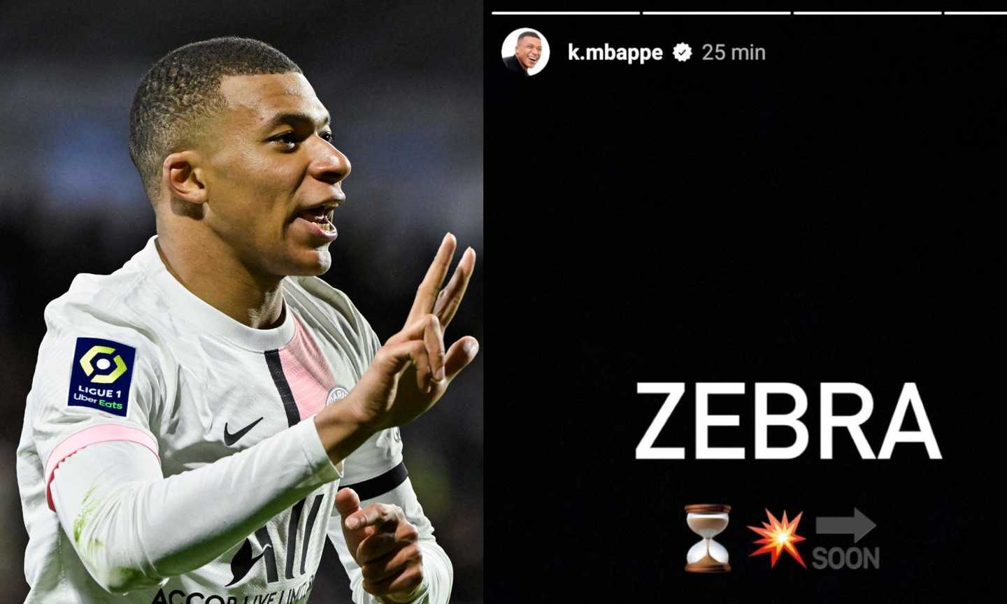 Mbappé illude i tifosi della Juve: 'Zebra soon'. E fa esplodere i social GALLERY